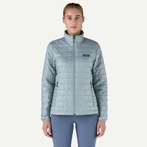 Patagonia Women's Nano Puff Insulated Packable Jacket Thermal Blue – Size XS